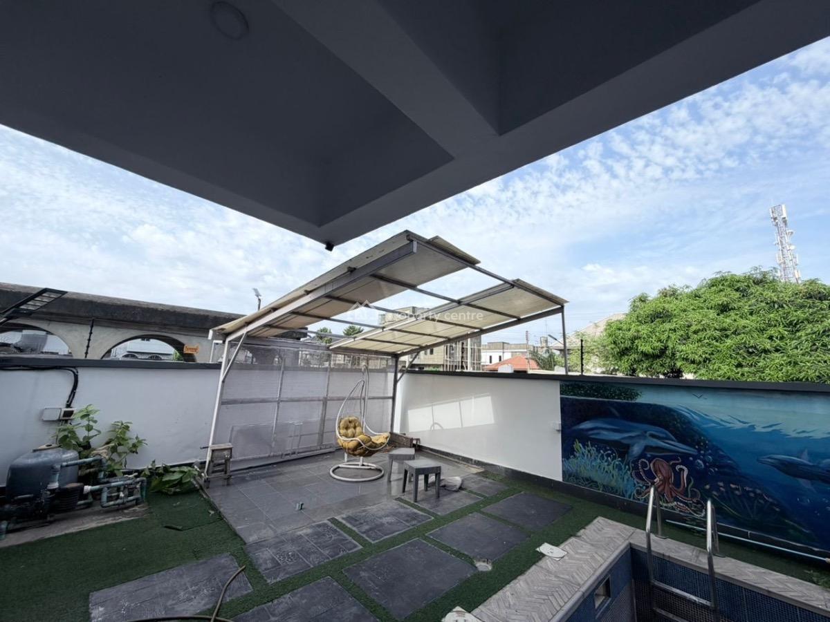 4 Bedroom Semi Detached House + Swimming Pool, Osapa, Lekki, Lagos, Semi-detached Duplex for Rent