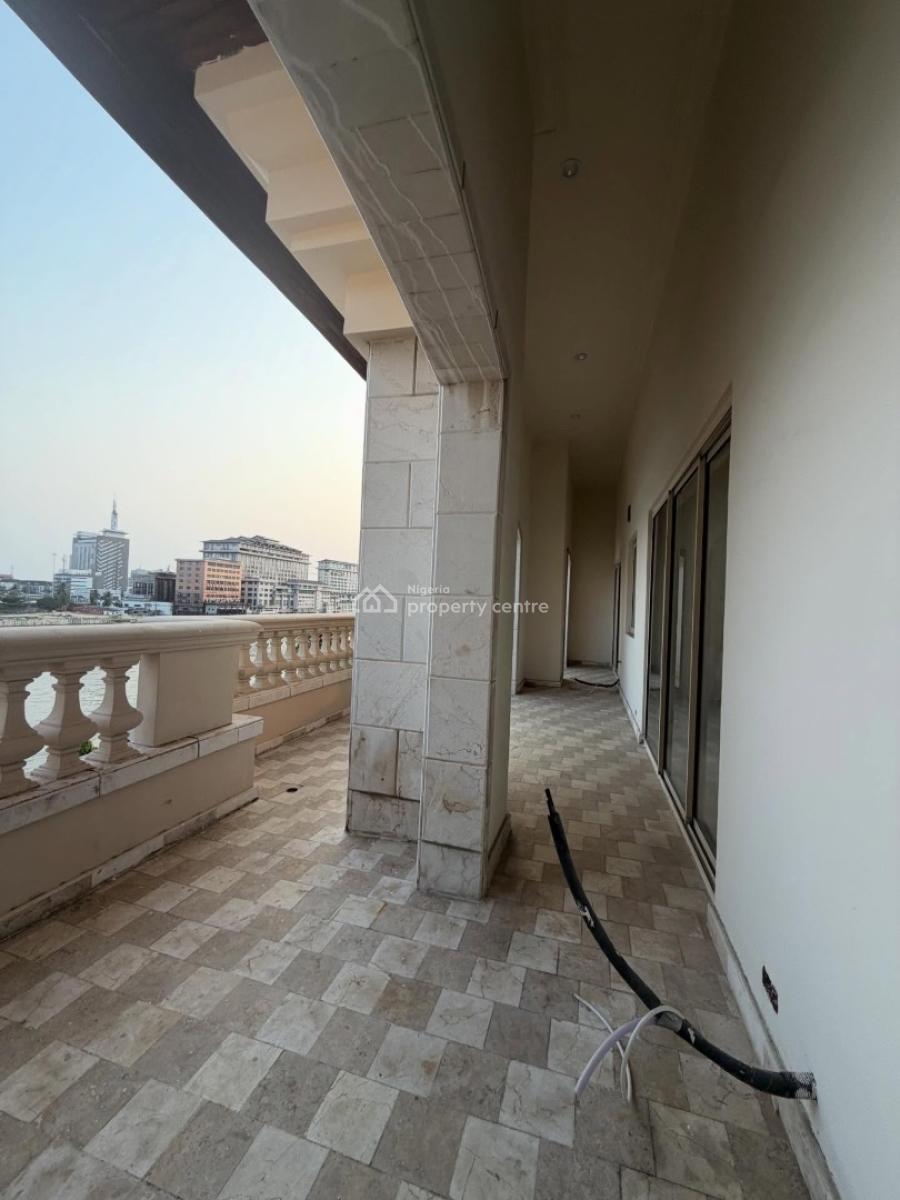 Waterfront 2 Penthouse and 3 Bedroom Apartment with Pool & Open Roof, Exclusive Listing in a Secured and Very Serene Area, Ikoyi, Lagos, Flat / Apartment for Rent