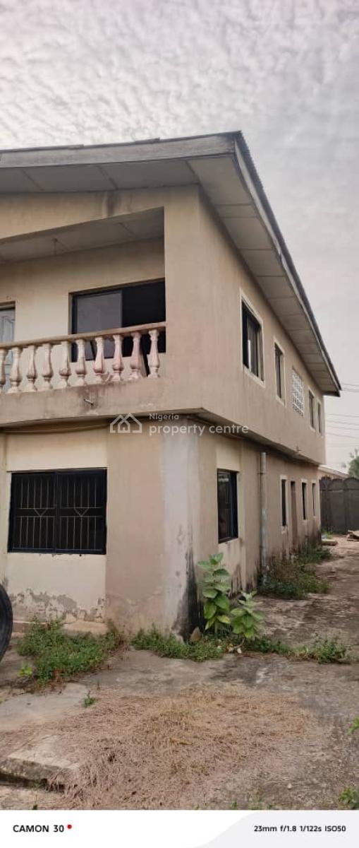 Solid Built Block of Flats + 3 Bedroom Bungalow at The Rear, Ipaja, Lagos, Block of Flats for Sale