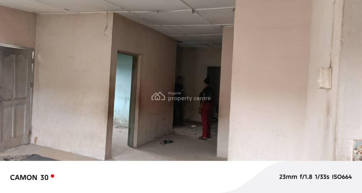 Solid Built Block of Flats + 3 Bedroom Bungalow at The Rear, Ipaja, Lagos, Block of Flats for Sale