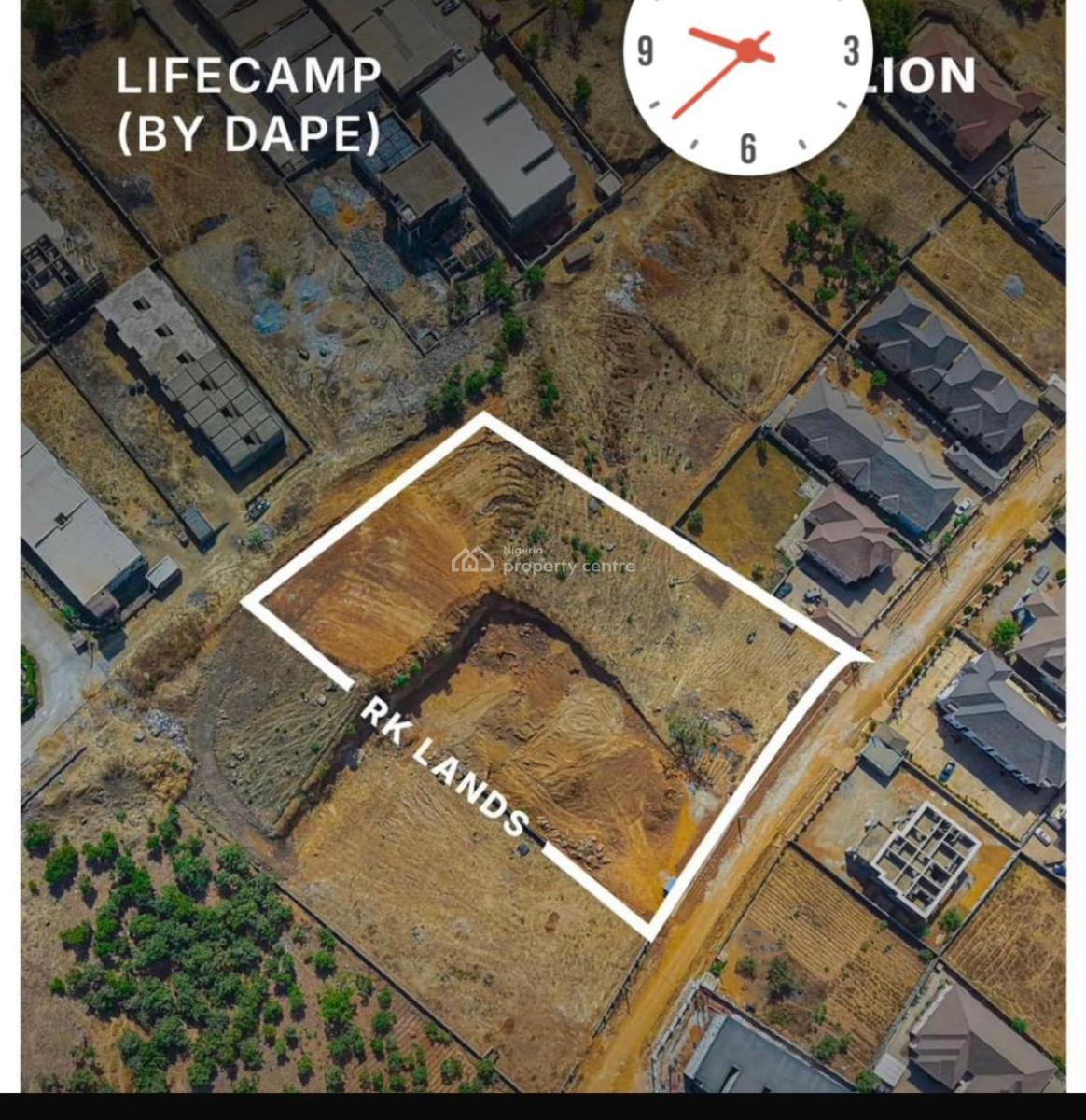 8500sqm Residential Land Use, Dape/lifecamp, Dape, Abuja, Residential Land for Sale