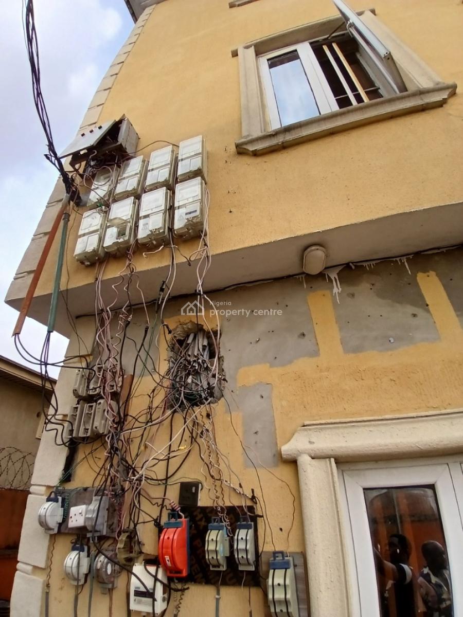 Mini Flat Apartment with Balcony and Personal Prepaid Meterdownstairs, Gated and Secured Estate Off Ado Road Ajah, Ajah, Lagos, Mini Flat (room and Parlour) for Rent