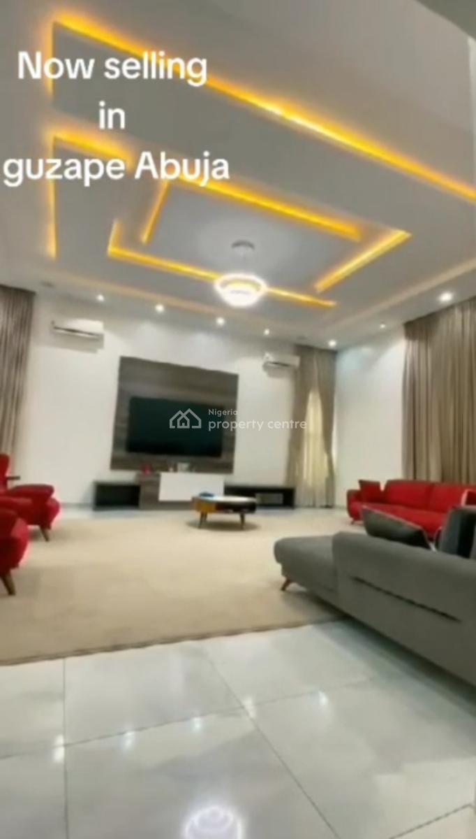 Furnished Smart Fully Detached 5 Bedrooms Duplex with Bq, Guzape Main, Guzape District, Abuja, Detached Duplex for Sale