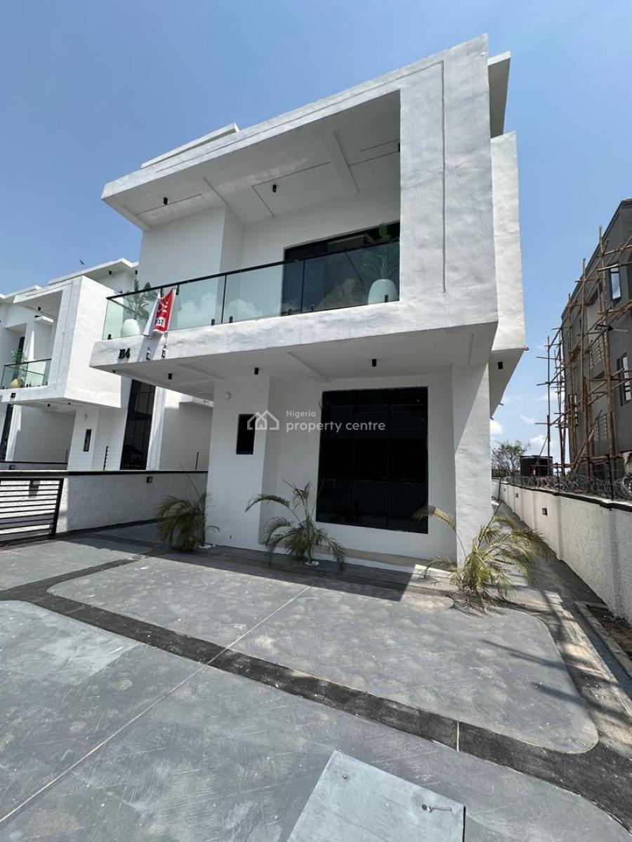 Premium 5 Bedroom Detached House with Bq and Pool, Ajah, Lagos, House for Sale