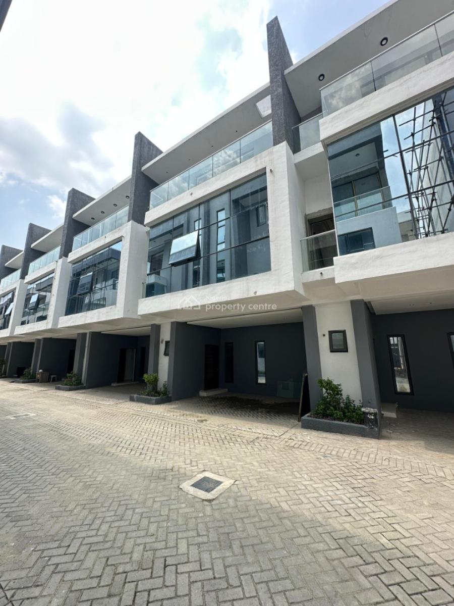 ₦320m Luxury 4br Terrace + Pool + Gym, 6 Minutes From Freedom Way, Lekki Phase 1, Ikate, Lekki, Lagos, Terraced Duplex for Sale