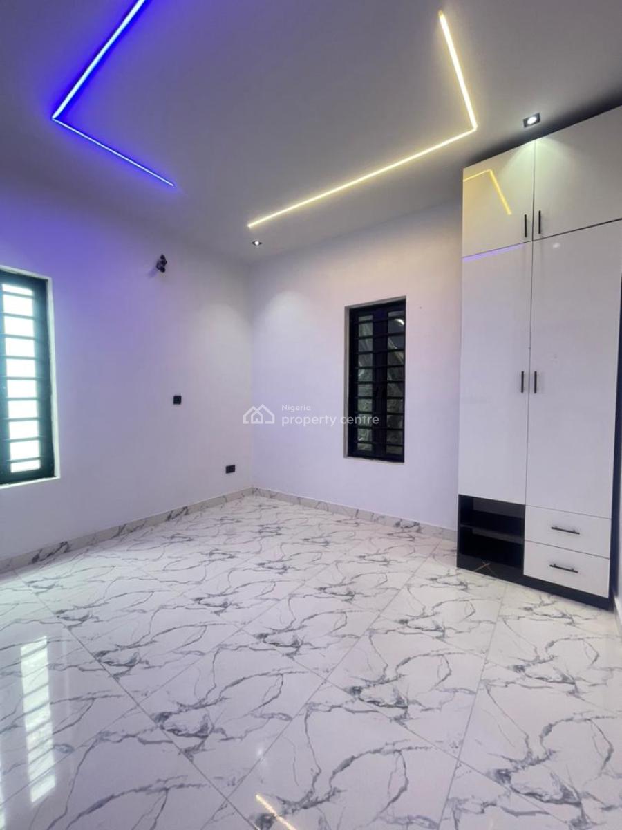 Luxury 4 Bedroom Fully Detached Duplex with Tiled Compound Floor & Bq, Ajah, Lagos, Detached Duplex for Sale