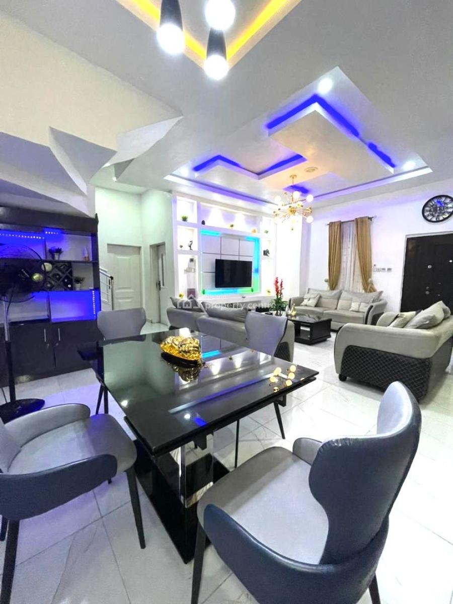 4 Bedroom Apartment, Chevron Lekki, Lekki, Lagos, Semi-detached Duplex Short Let