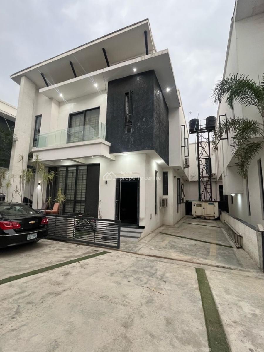 4 Bedroom Fully Detached Duplex (all En-suite) with Bq at The Back, Addo Road, Ado, Ajah, Lagos, Detached Duplex for Sale