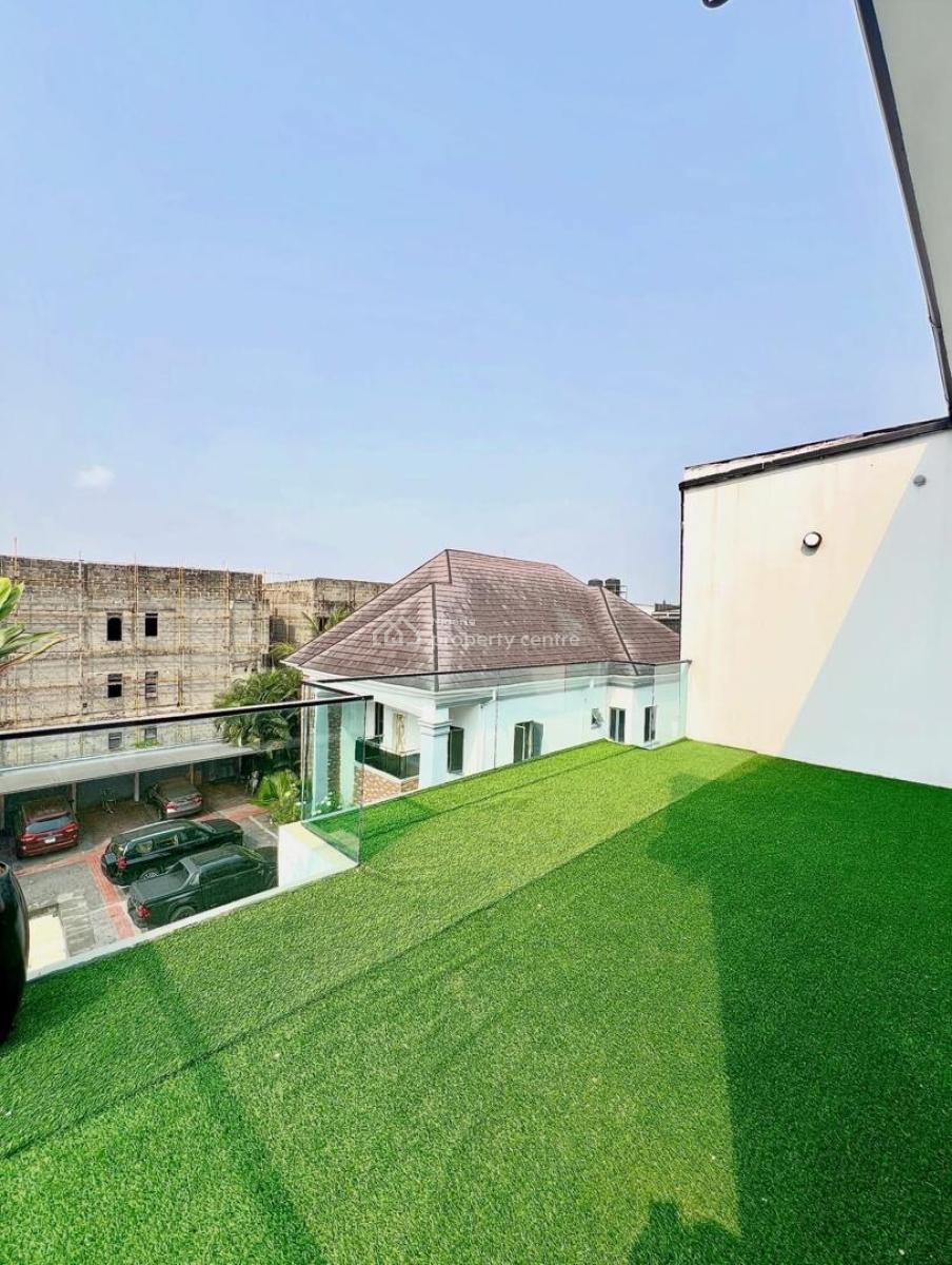 4 Bedroom Terrace Home with Roof Top Terrace, Osapa, Lekki, Lagos, Terraced Duplex for Sale