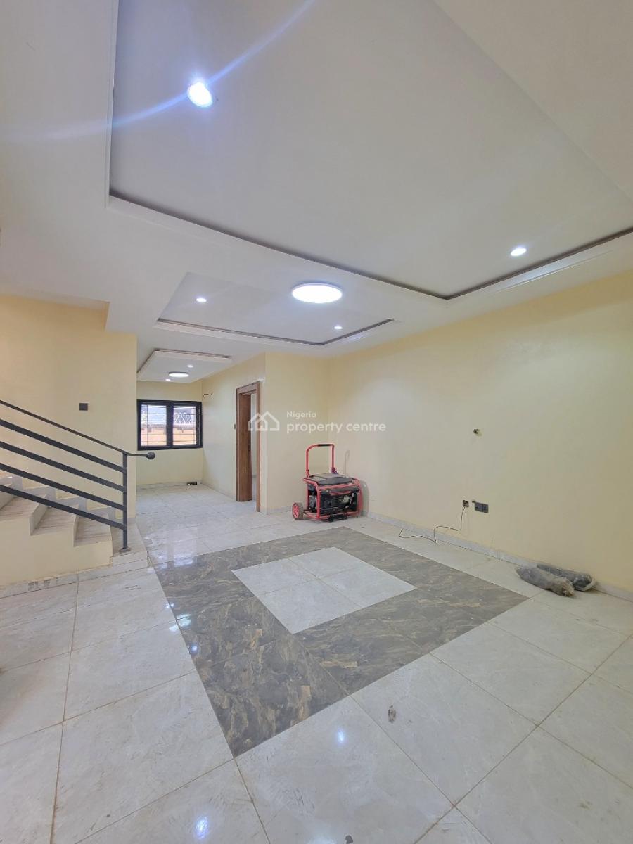 Newly Built 4-bedroom Terrace Duplex with a Bq, By Rano Filling Station, Mabushi, Abuja, Terraced Duplex for Rent
