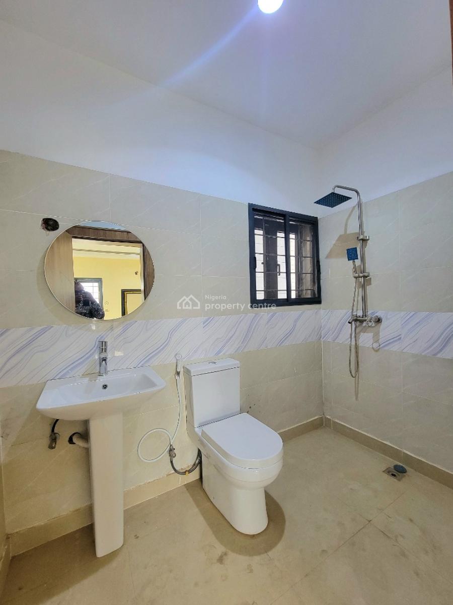 Newly Built 4-bedroom Terrace Duplex with a Bq, By Rano Filling Station, Mabushi, Abuja, Terraced Duplex for Rent