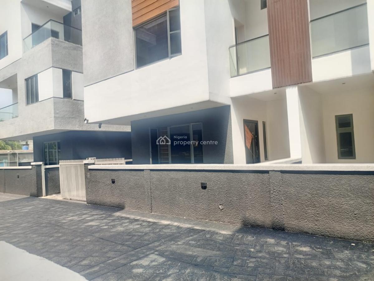Brand New Semi-detached 4 Bedroom Duplex with Bq, Adeniyi Jones  Ikeja, Ikeja, Lagos, House for Rent