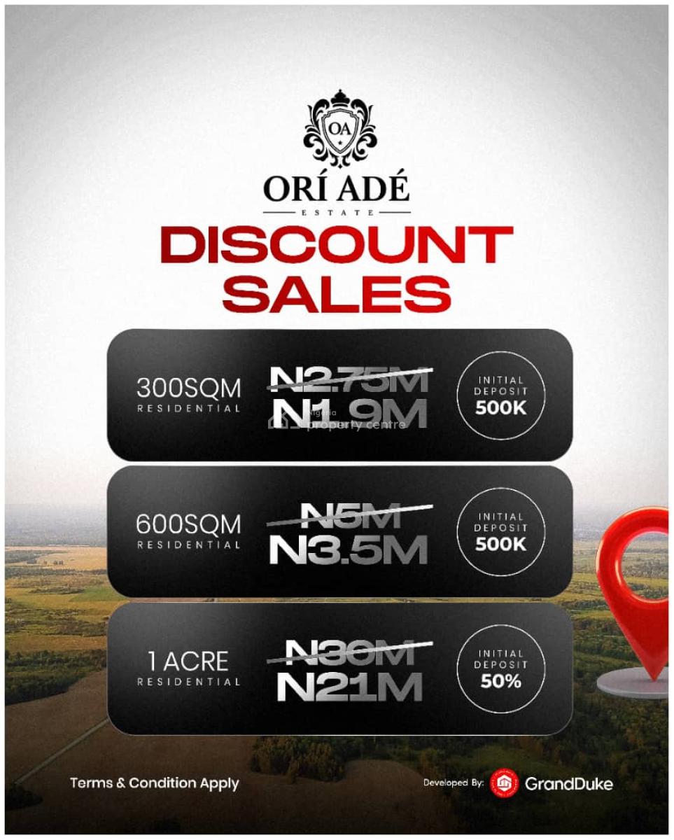 Start Planning for a Financially Stable Furnace for Your Retirement No, Ori Ade Estate, Imodi-ijasi, Along Itokin/ljebu-ode, Ijebu Ode, Ogun, Residential Land for Sale