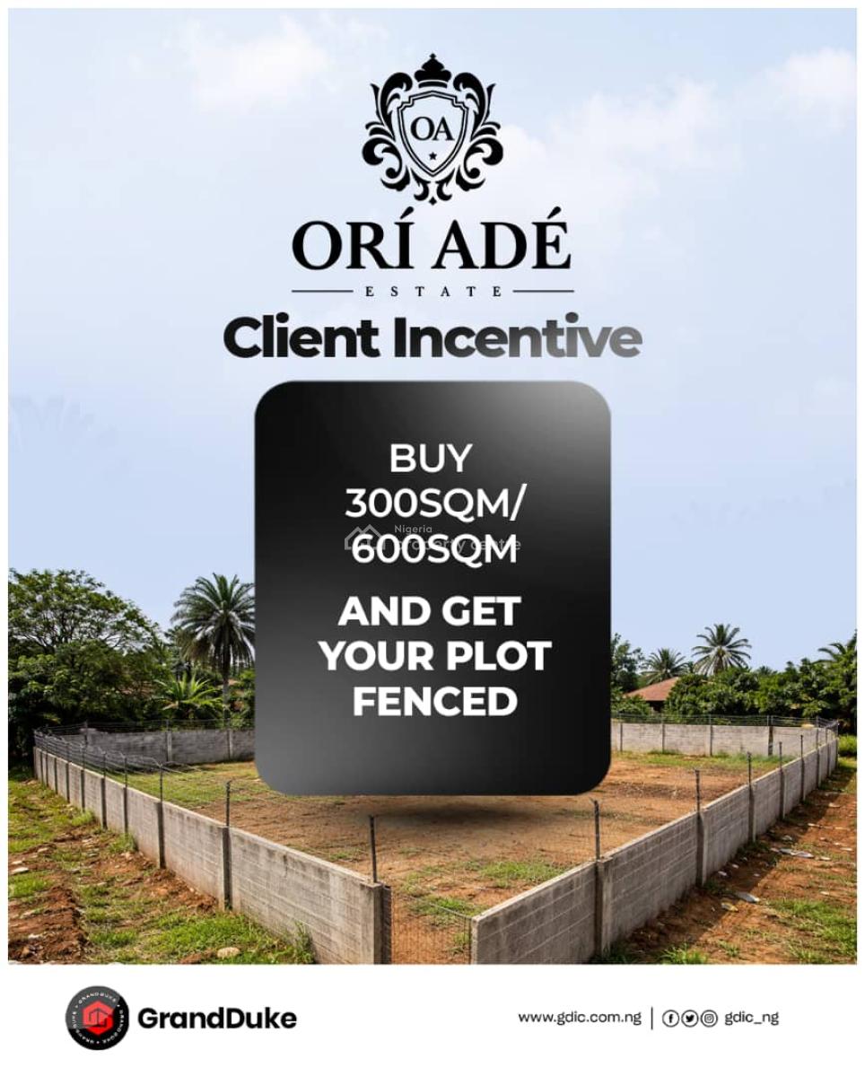 Start Planning for a Financially Stable Furnace for Your Retirement No, Ori Ade Estate, Imodi-ijasi, Along Itokin/ljebu-ode, Ijebu Ode, Ogun, Residential Land for Sale