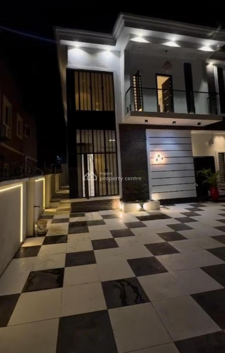 Luxury Living in Asaba  5 Bedroom Smart Duplex with Pool, Housing Estate, Asaba, Delta, Detached Duplex for Sale