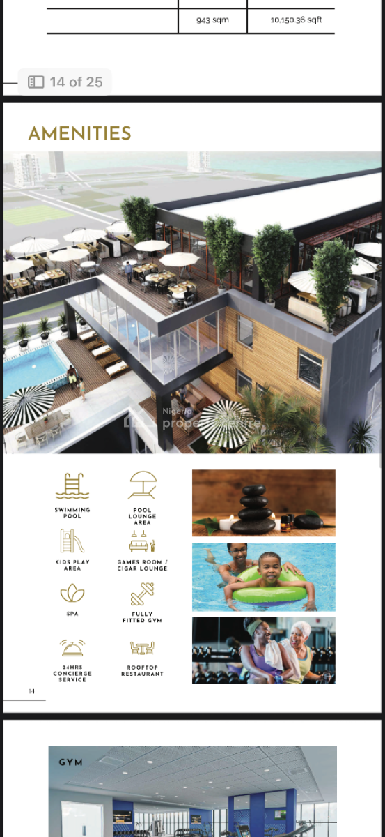 3 Bedroom Flat with Bq, Eko Atlantic City, Victoria Island, Eko Atlantic City, Lagos, Block of Flats for Sale