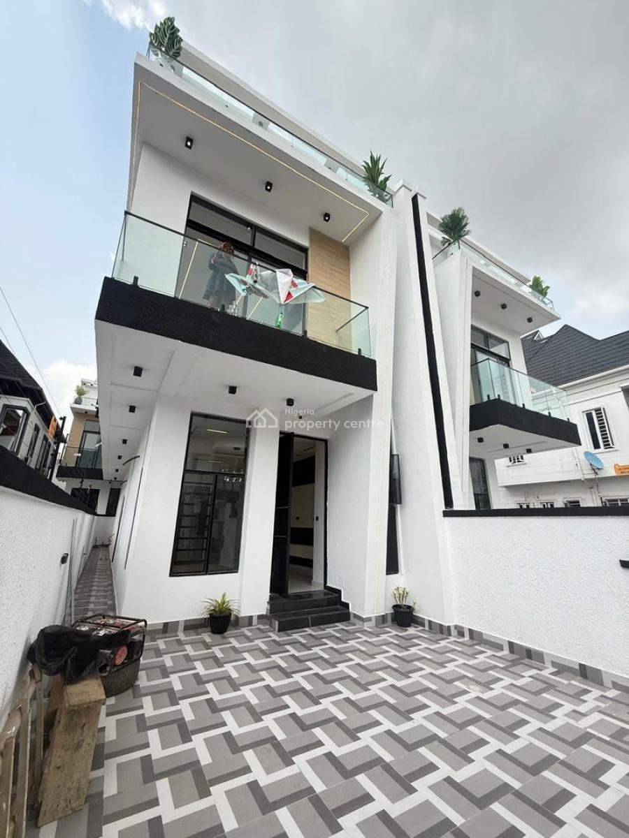 Brand New 4-bedroom Semi-detached Duplex, Orchid Road By Second Toll Gate, Lekki, Lagos, Semi-detached Duplex for Sale