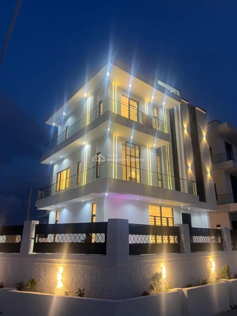 Newly Built and Well Finished 5 Bedroom Detached House, Royal Pine Estate, Off Orchid Road, Lekki, Lagos, Detached Duplex for Sale