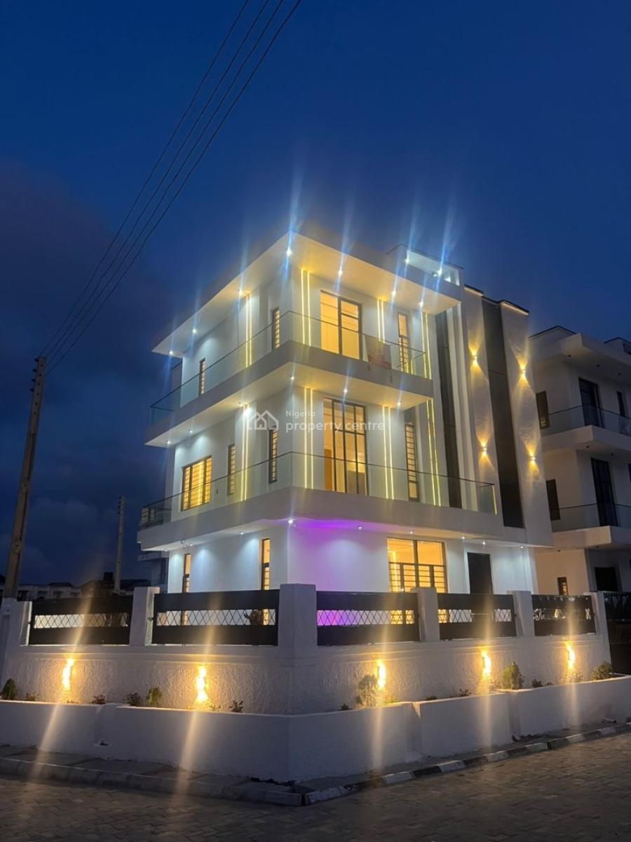 Newly Built and Well Finished 5 Bedroom Detached House, Royal Pine Estate, Off Orchid Road, Lekki, Lagos, Detached Duplex for Sale