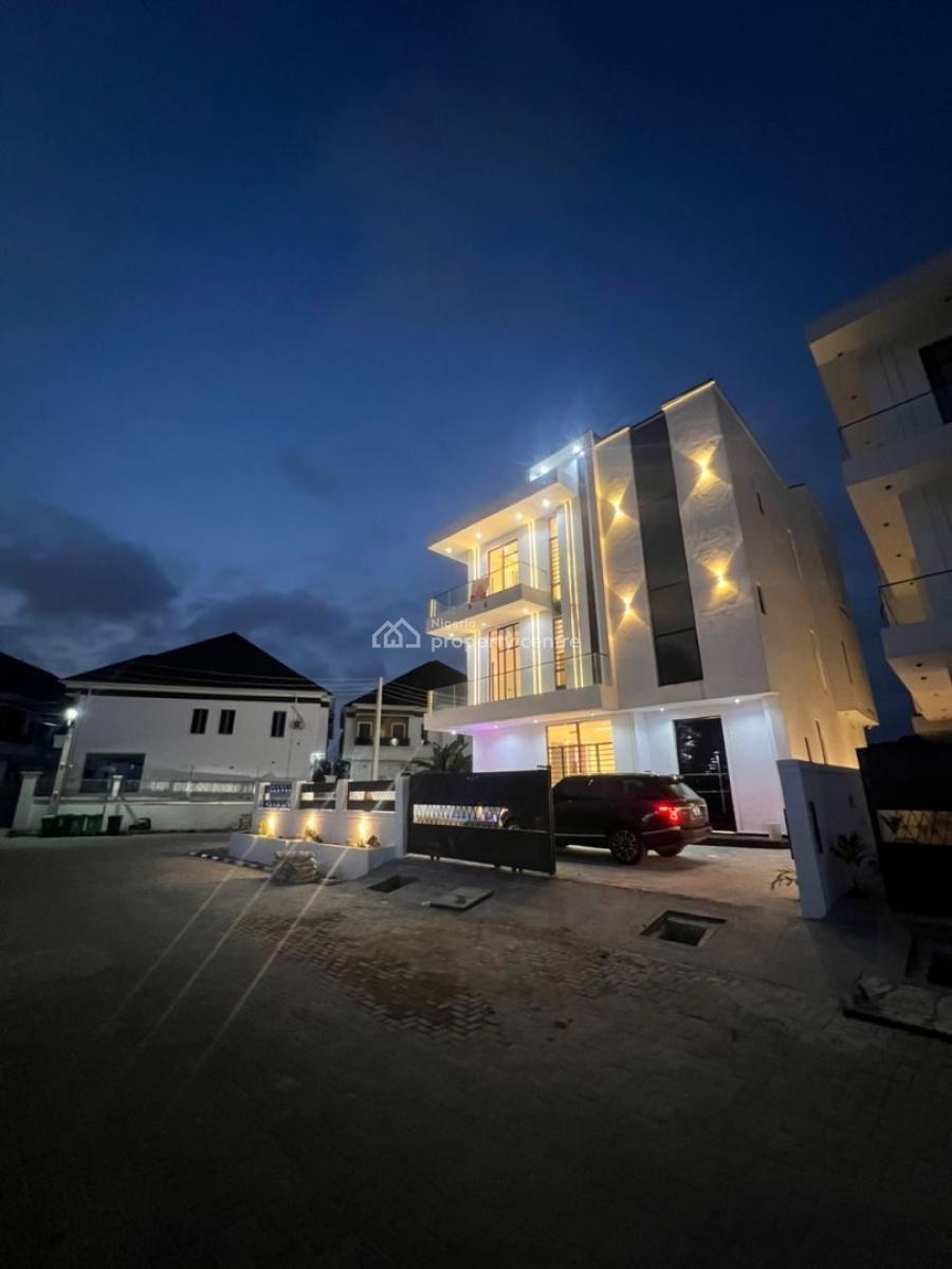 Newly Built and Well Finished 5 Bedroom Detached House, Royal Pine Estate, Off Orchid Road, Lekki, Lagos, Detached Duplex for Sale