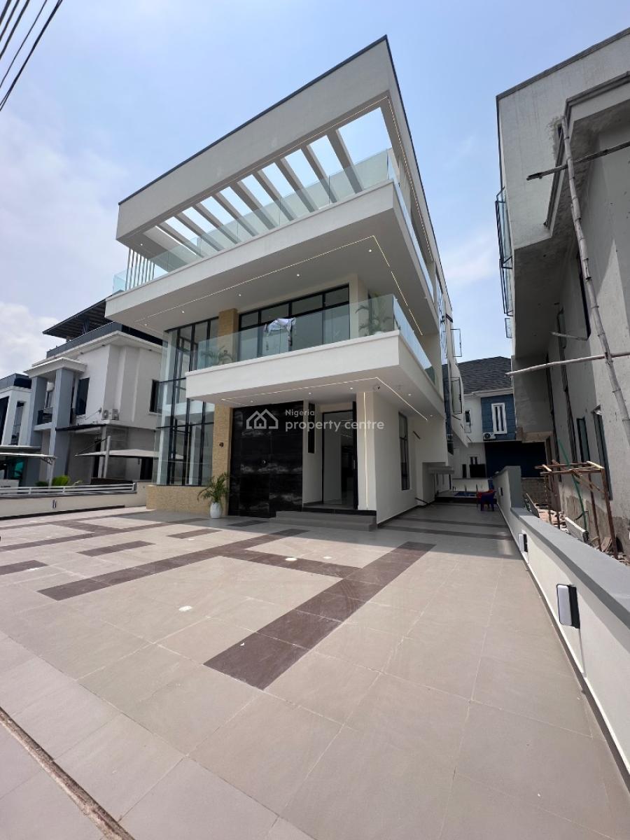 5 Bedroom Fully Detached Duplex with Bq, Mega Mound, Ikota, Lekki, Lagos, Detached Duplex for Sale