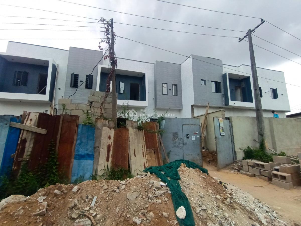 Newly Built 3 Bedrooms Semi Detached Duplex with a Gate House, Ilupeju, Lagos, Semi-detached Duplex for Sale