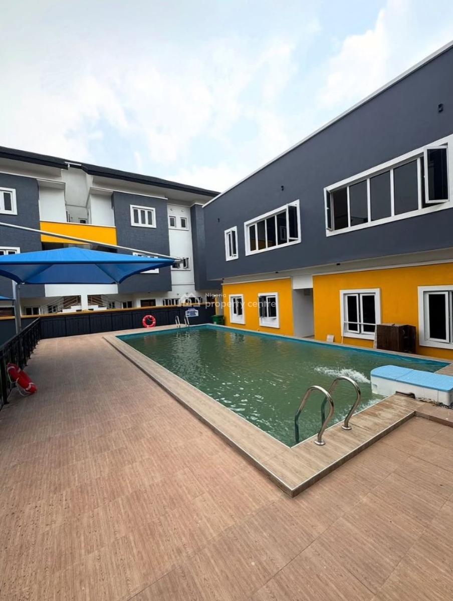 Fully Serviced 3-bedroom Maisonette with Bq, Ikate, Lekki, Lagos, Flat / Apartment for Rent