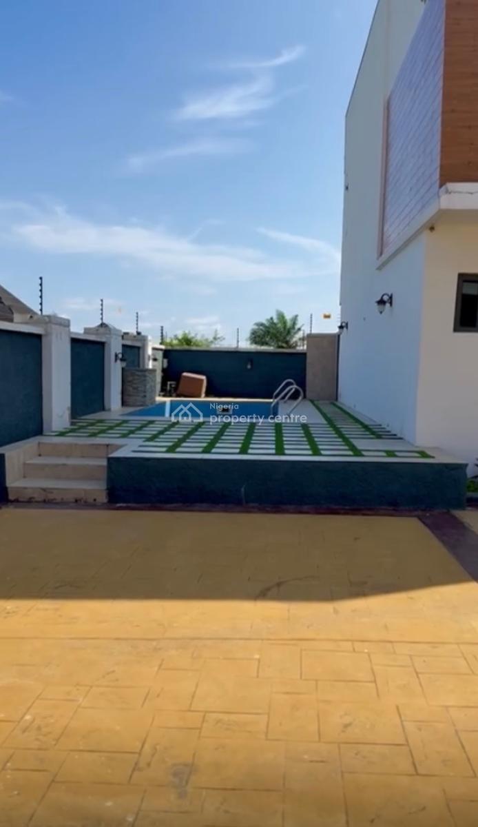 Luxury 4 Bedroom Terrace Duplex with Pool, Ogombo, Ajah, Lagos, Terraced Duplex for Rent