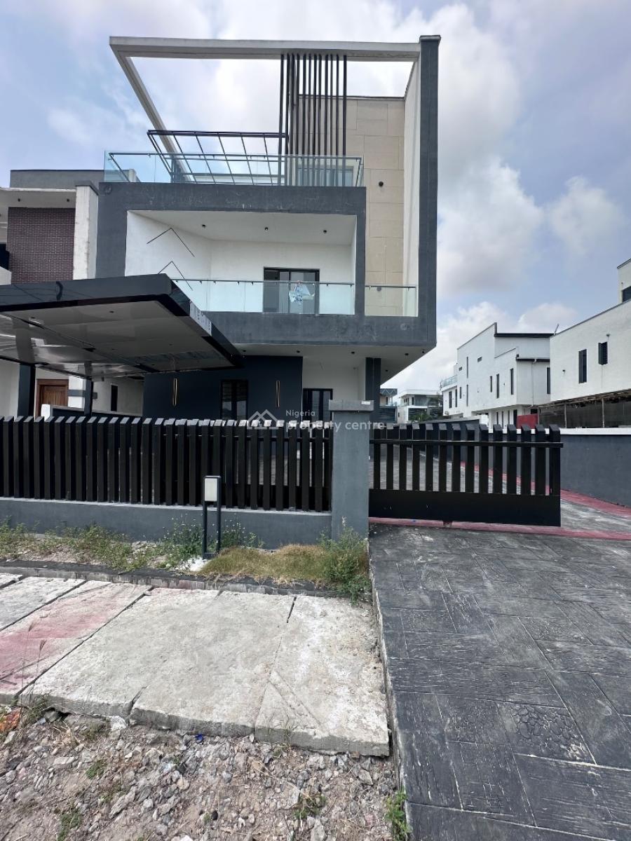5 Bedroom Fully Detached Duplex with Bq, Megamound Estate, Lekki, Lagos, Detached Duplex for Sale