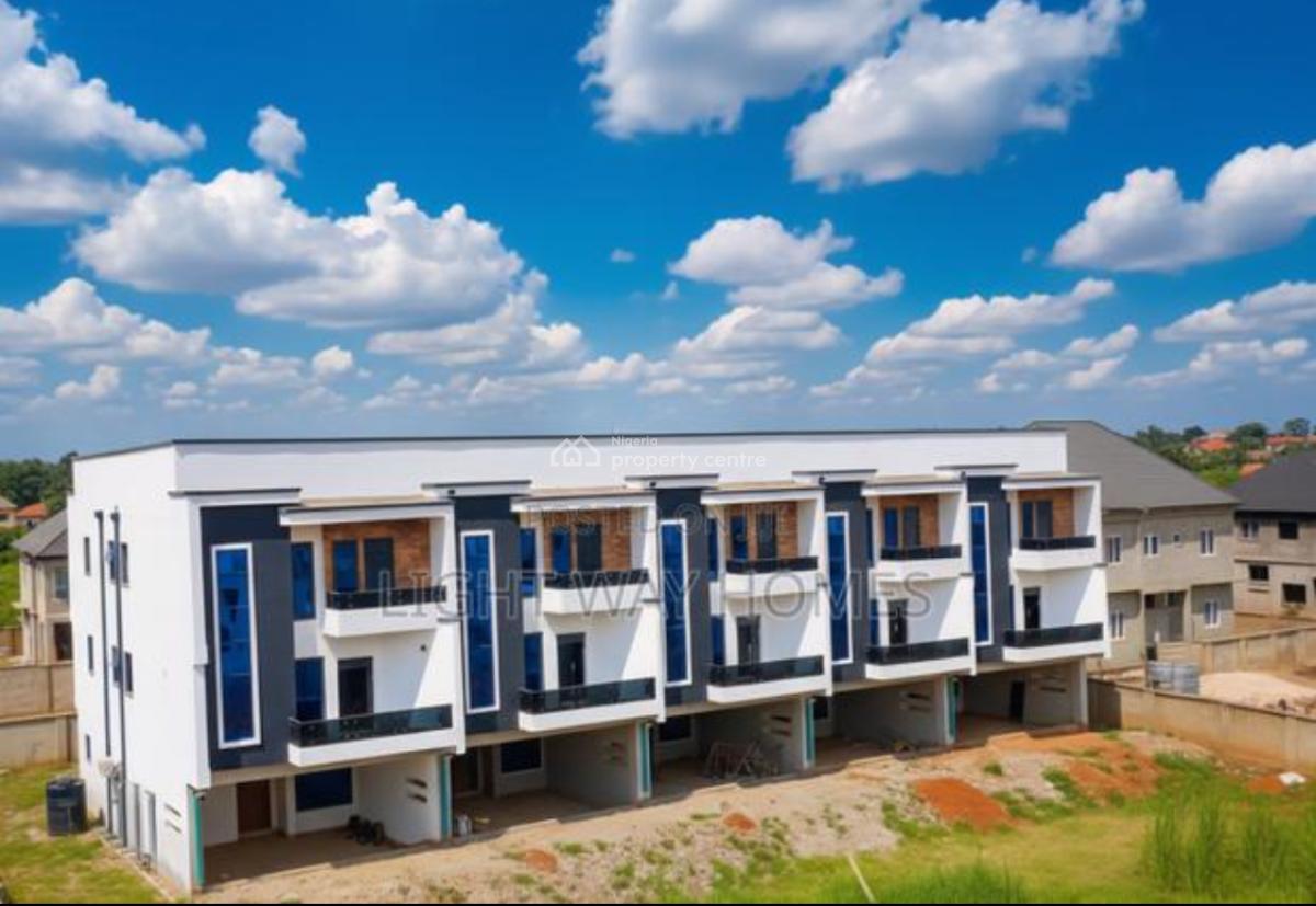 Best Luxury 4 Bedroom Terrace with Bq in Arepo, Micheal Ajao Street, Voera Estate, Arepo Ogun State., Berger, Arepo, Ogun, Terraced Duplex for Sale