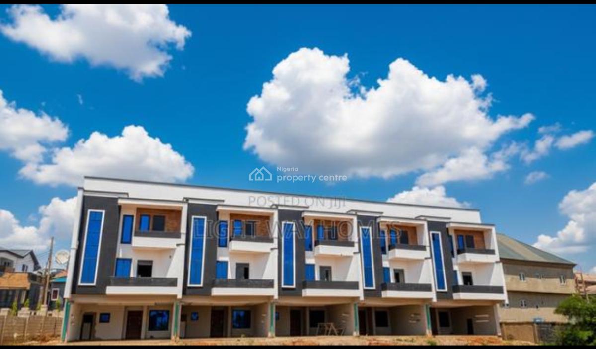 Best Luxury 4 Bedroom Terrace with Bq in Arepo, Micheal Ajao Street, Voera Estate, Arepo Ogun State., Berger, Arepo, Ogun, Terraced Duplex for Sale