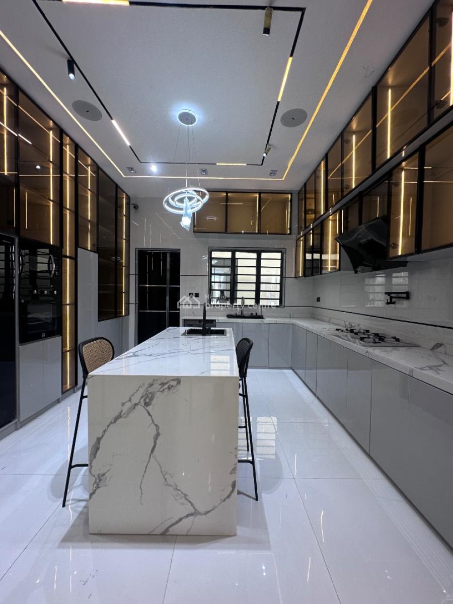 5 Bedroom Fully Detached Duplex with Bq, Chevron Toll Gate, Lekki, Lagos, Detached Duplex for Sale