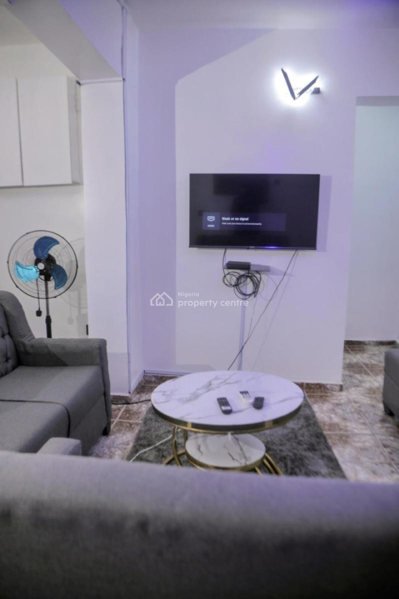 Classy 1bedroom with Excellent Facilities, 593 Aym Shafa Street, Wuye Abuja Fct, Wuye, Abuja, Flat / Apartment Short Let