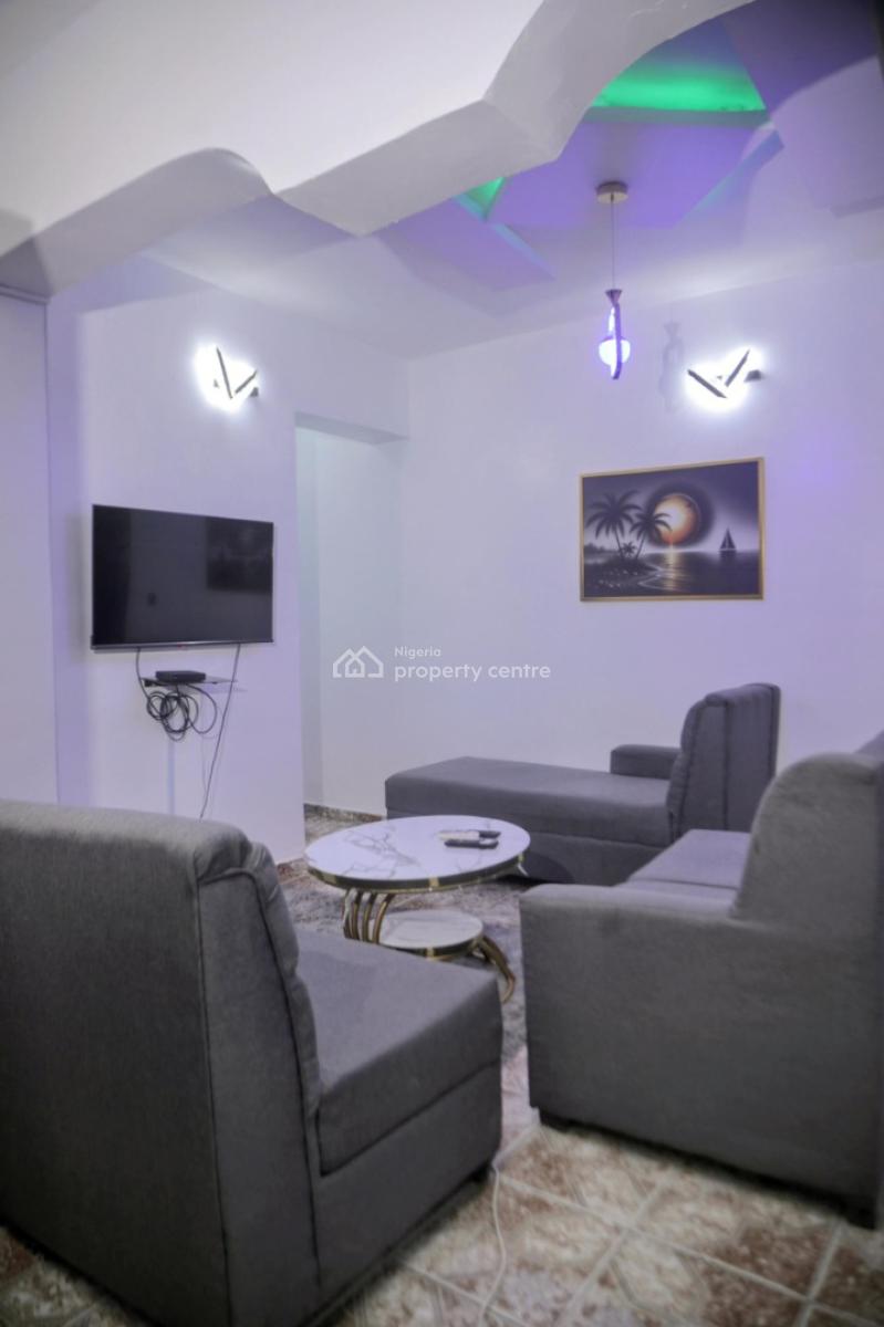 Classy 1bedroom with Excellent Facilities, 593 Aym Shafa Street, Wuye Abuja Fct, Wuye, Abuja, Flat / Apartment Short Let