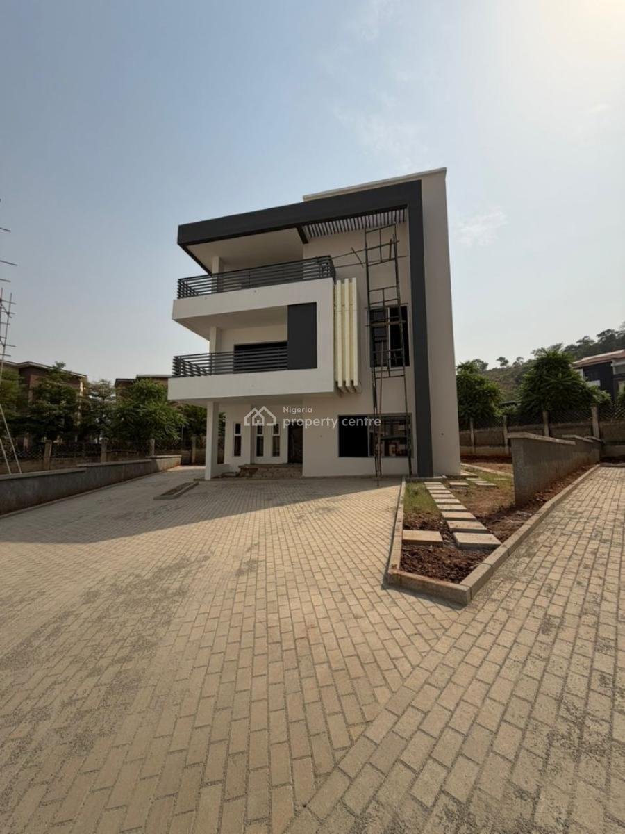 5 Bedroom Detached Duplex 1 Room Bq Semifinished, Kado, Abuja, Detached Duplex for Sale