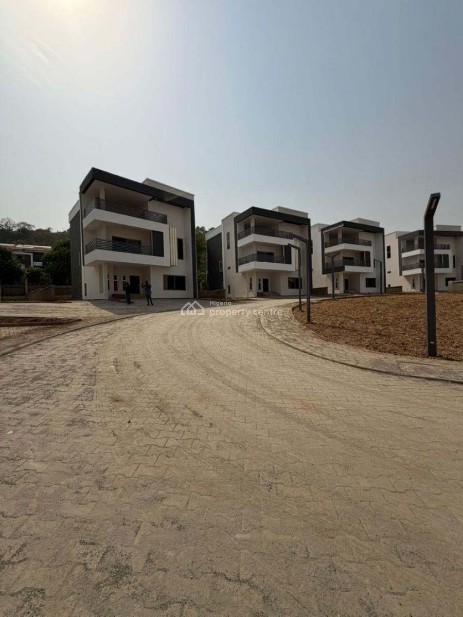 5 Bedroom Detached Duplex 1 Room Bq Semifinished, Kado, Abuja, Detached Duplex for Sale