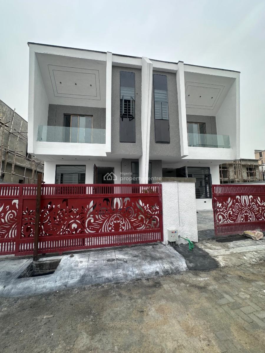 4 Bedroom Semi  Detached Duplex, Ikota, Lekki, Lagos, Semi-detached Duplex for Sale