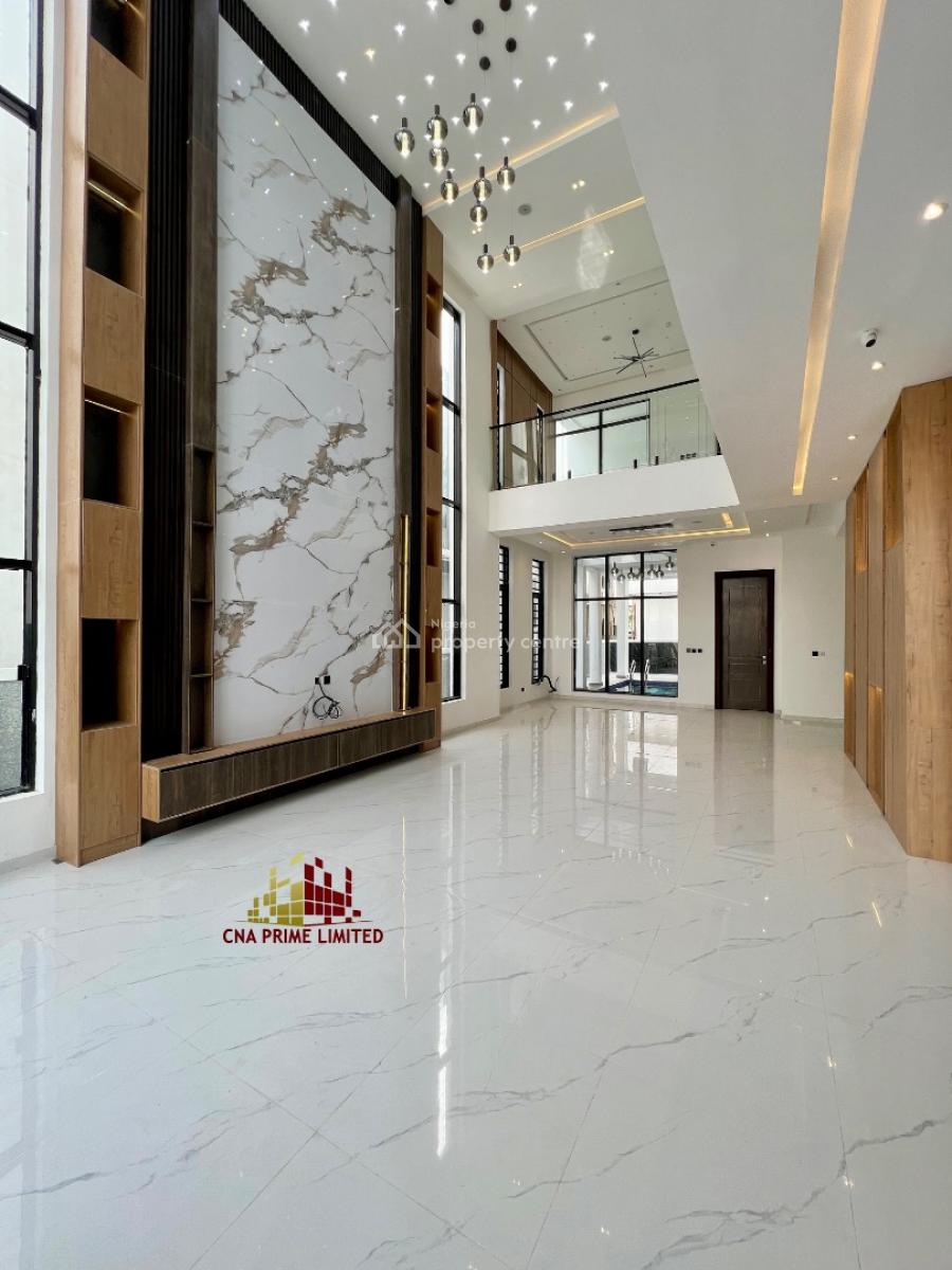 5 Bedroom Detached Home with a Cinema & a Fountain Swimming Pool, Lekky County Homes, Ikota, Lekki, Lagos, Detached Duplex for Sale