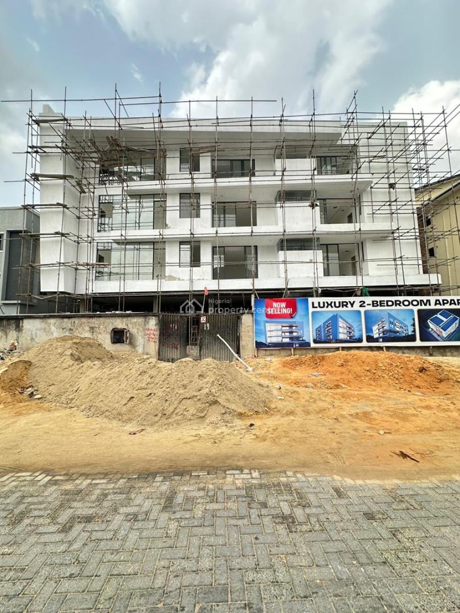 Exquisite 2 Bedroom Apartment + Elevator & Pool in a Secure Estate, Lekki Phase 1, Lekki, Lagos, Flat / Apartment for Sale