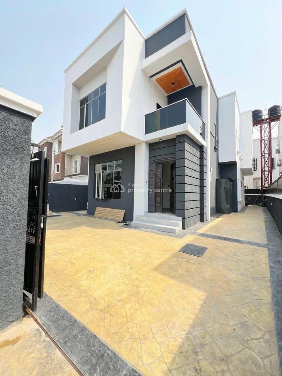 4 Bedroom Fully Detached Duplex with Bq, Osapa, Lekki, Lagos, Detached Duplex for Sale