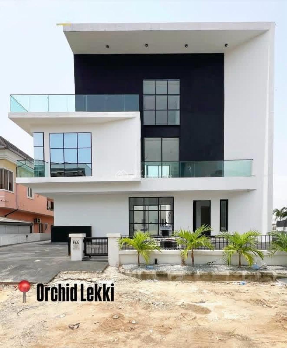 5 Bedroom Fully Detached Home with Swimming Pool, Gym & Cinema, Osapa, Lekki, Lagos, Detached Duplex for Sale