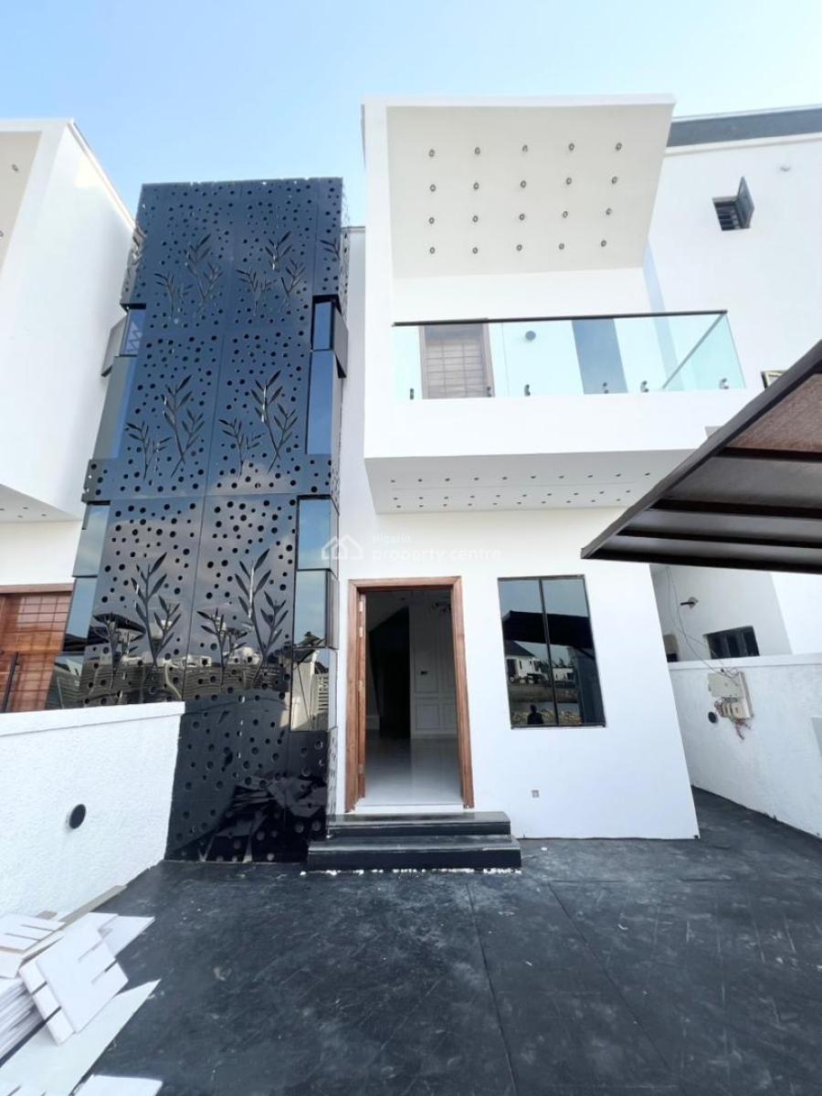 Newly Built 4 Bedroom Semi Detached Duplex with Bq, Secure Estate at Orchid, Lekki, Lagos, Semi-detached Duplex for Sale