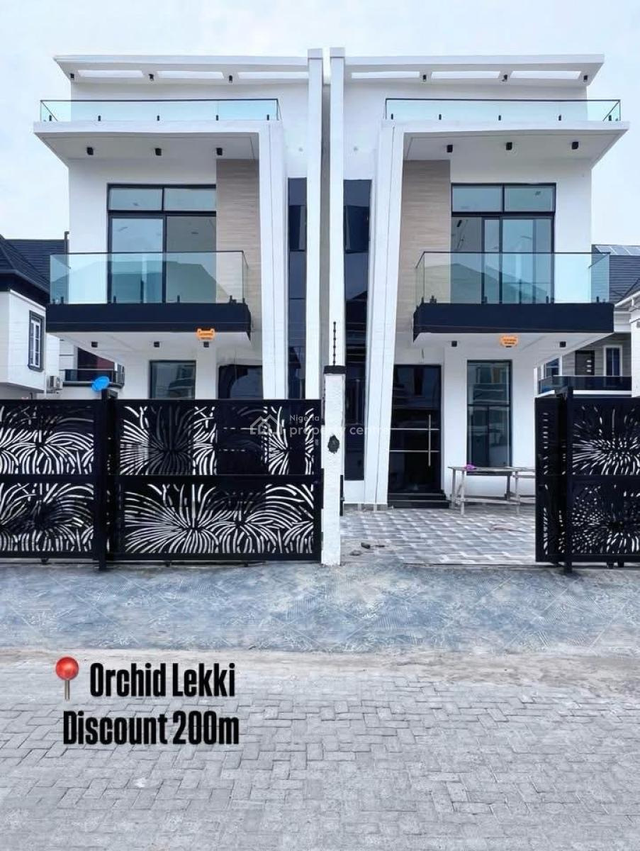 4 Bedroom Semi-detached Duplex with Bq, Orchid, Lekki, Lagos, Semi-detached Duplex for Sale