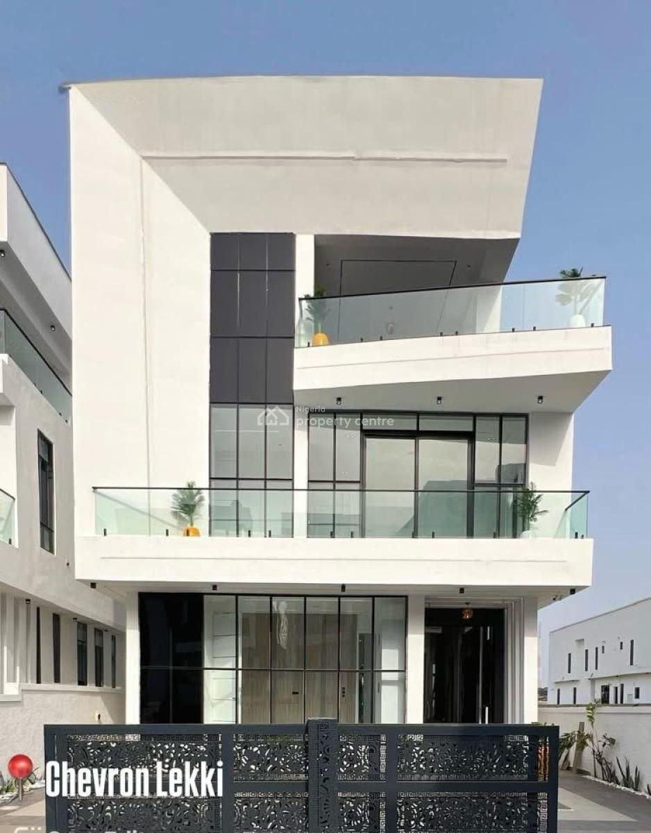 5 Bedroom Fully Detached Home with Elevator and Cinema, Chevron, Lekki, Lagos, Detached Duplex for Sale
