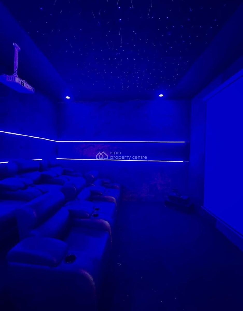 5 Bedroom Fully Detached Home with Elevator and Cinema, Chevron, Lekki, Lagos, Detached Duplex for Sale