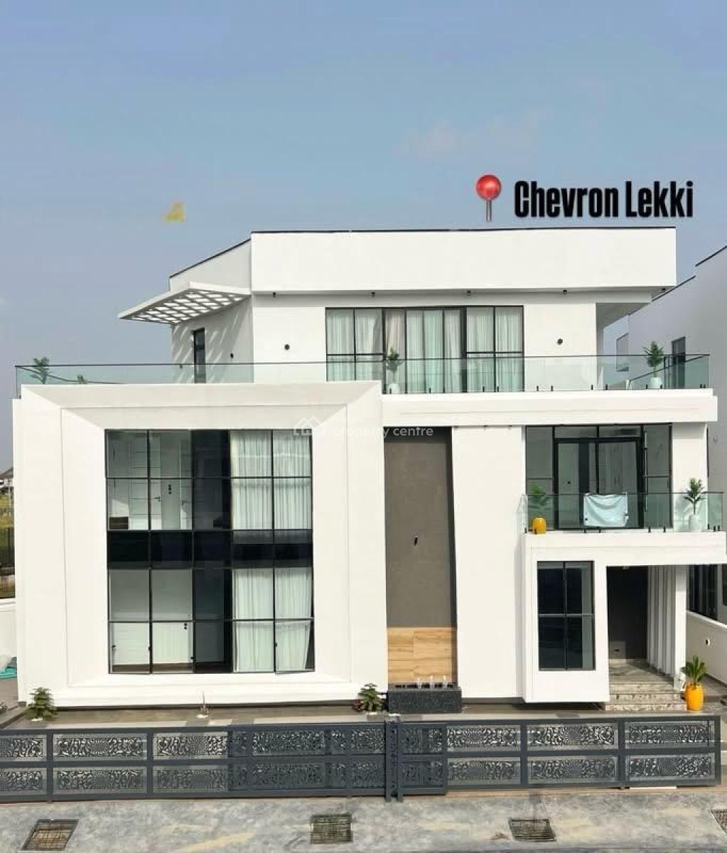 5 Bedroom Fully Detached Home with Swimming Pool, Cinema & Gym, Chevron, Lekki, Lagos, Detached Duplex for Sale