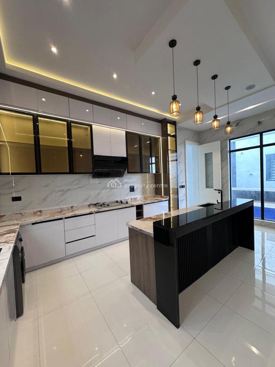 Solid 5 Bedroom Detached with Pool & Bq, Ikota, Lekki, Lagos, Detached Duplex for Sale