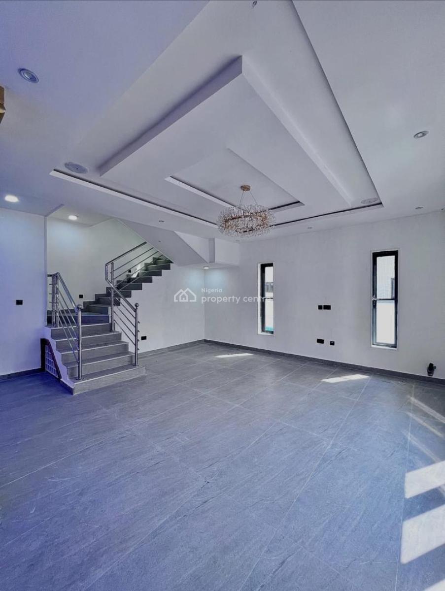5 Bedroom Fully Detached Home with Swimming Pool & Roof Top Terrace, Osapa, Lekki, Lagos, Detached Duplex for Sale