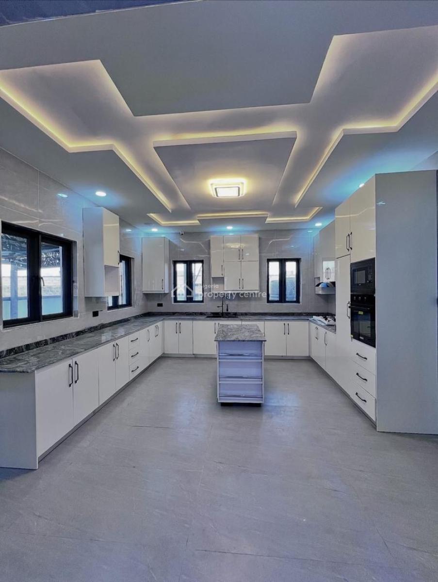5 Bedroom Fully Detached Home with Swimming Pool & Roof Top Terrace, Osapa, Lekki, Lagos, Detached Duplex for Sale