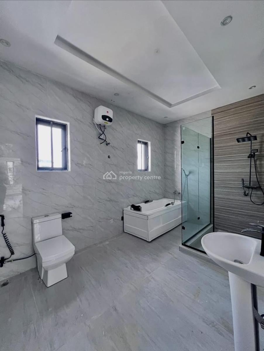 5 Bedroom Fully Detached Home with Swimming Pool & Roof Top Terrace, Osapa, Lekki, Lagos, Detached Duplex for Sale